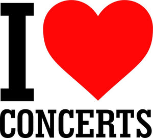 I Love Concerts T-shirt